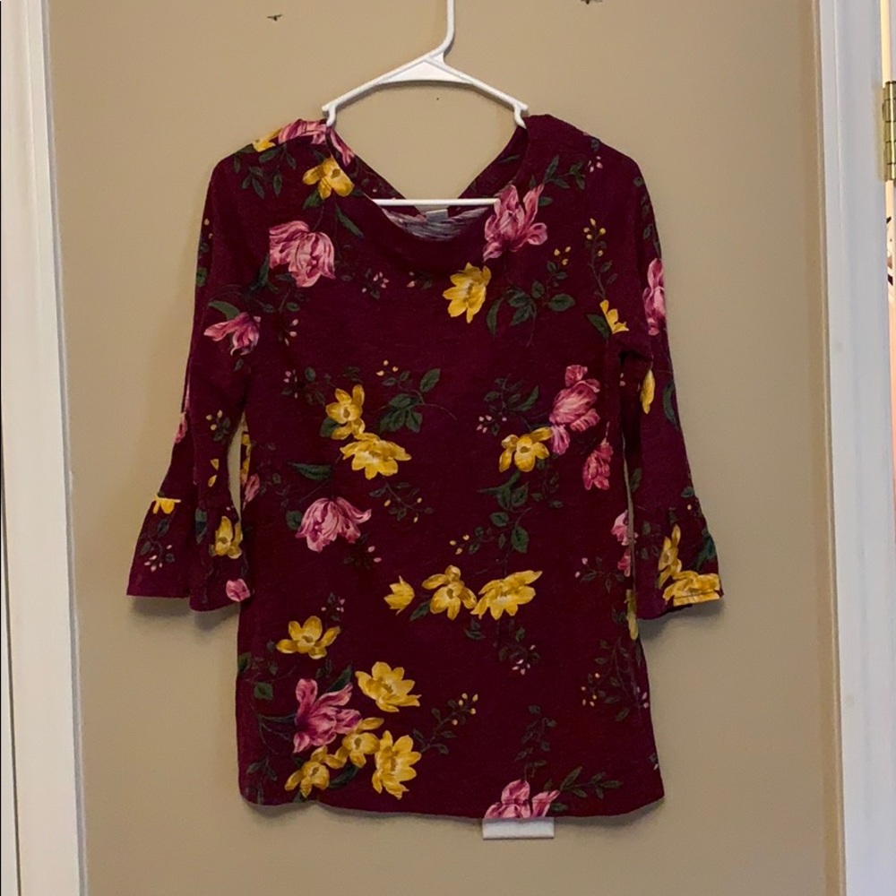 3/4 sleeve shirt